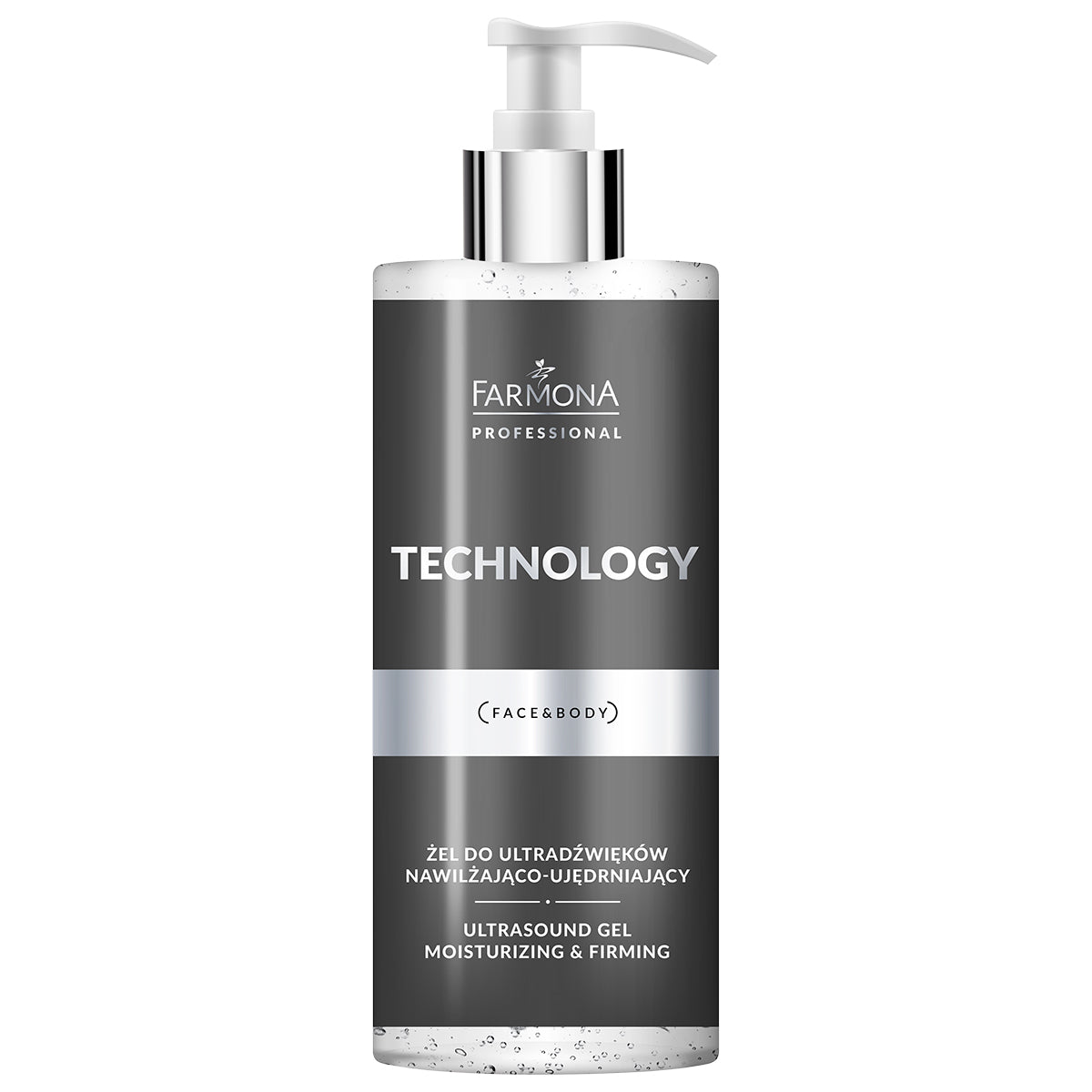 Drėkinantis ir stangrinantis ultragarsinis gelis FARMONA Technology, 500 ml