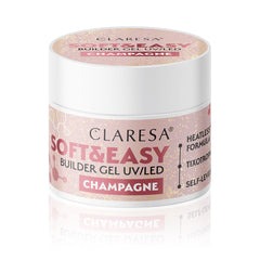 Statybinis gelis CLARESA Soft&Easy Champagne, 12 g
