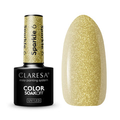 Hibridinis gelinis lakas CLARESA Sparkle 6, 5 g