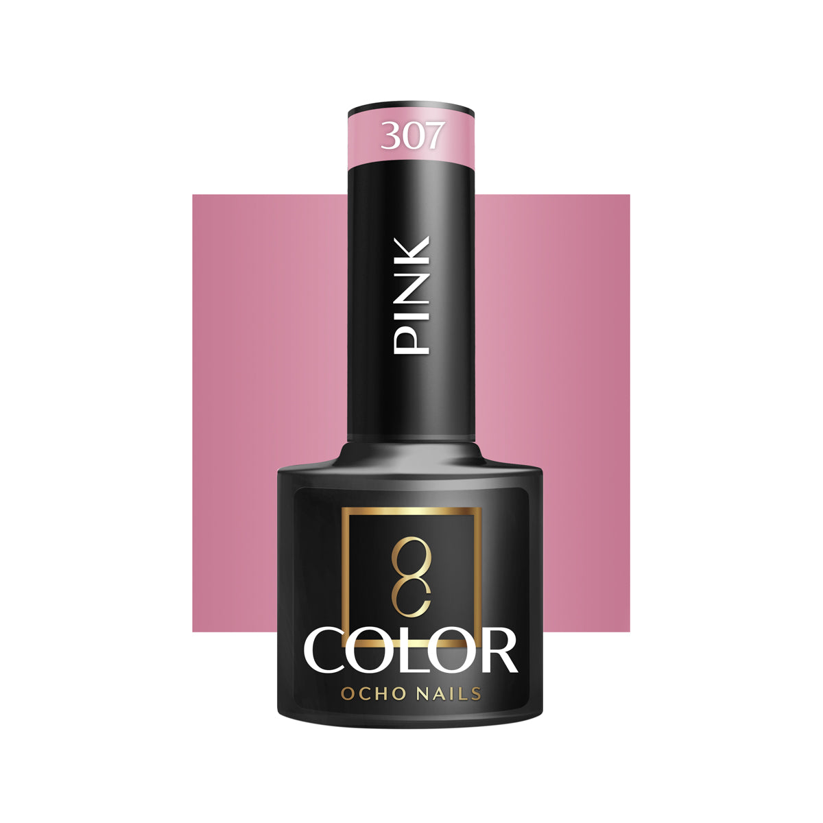 OCHO NAILS Hibridinis nagų lakas rožinis 307 -5 g