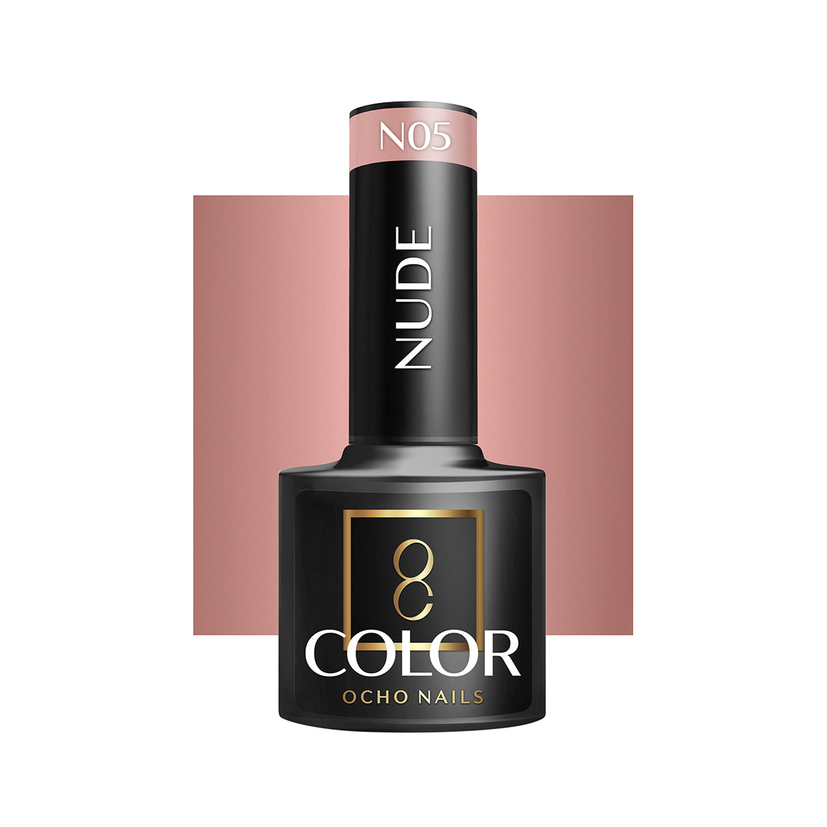 OCHO NAILS Hibridinis nagų lakas NUDE N05 -5 g
