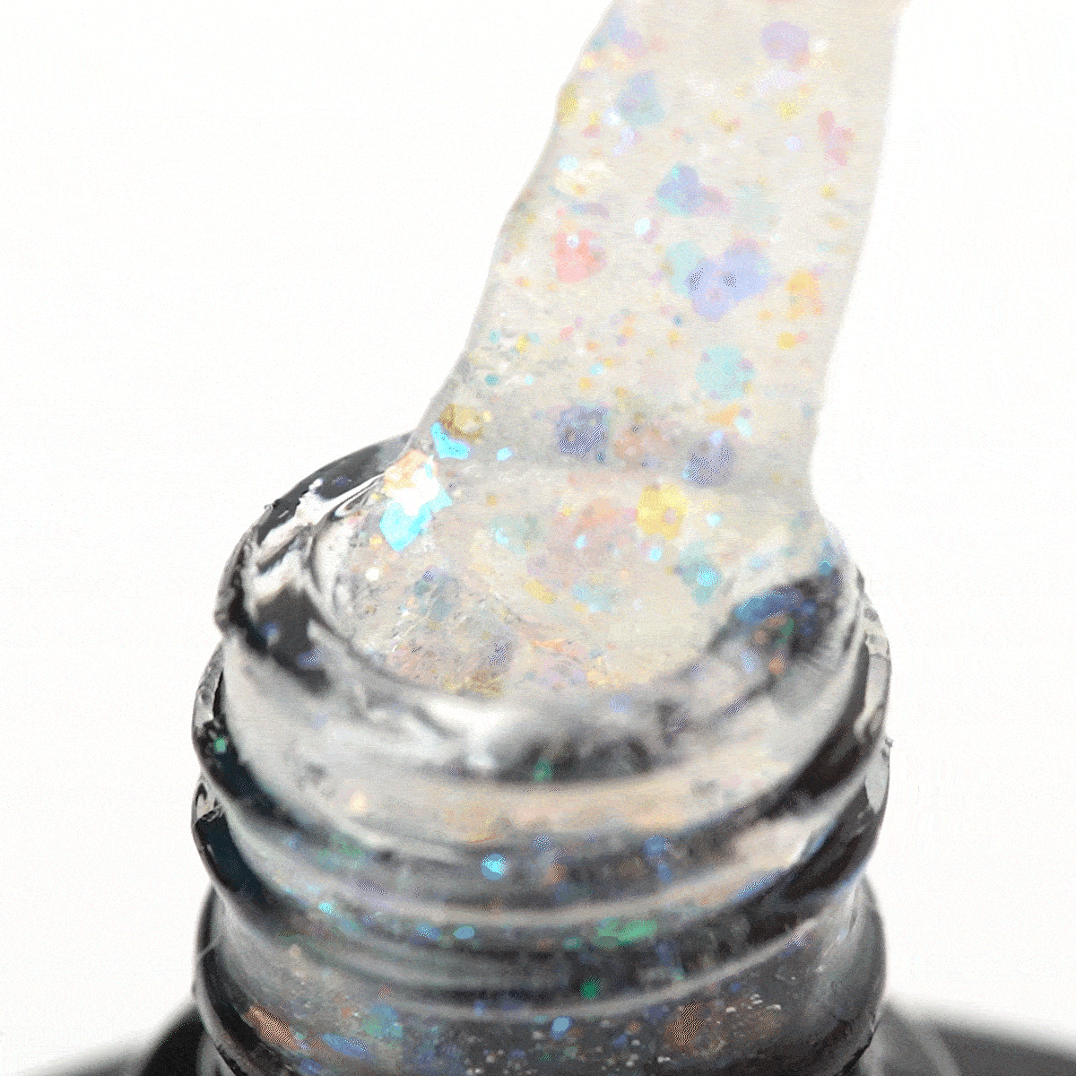 OCHO NAILS Hibridinis nagų lakas GLITTER G01 -5 g
