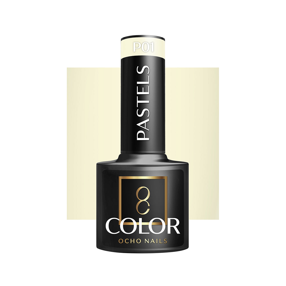 OCHO NAILS Hibridinis nagų lakas PASTELS P01 -5 g