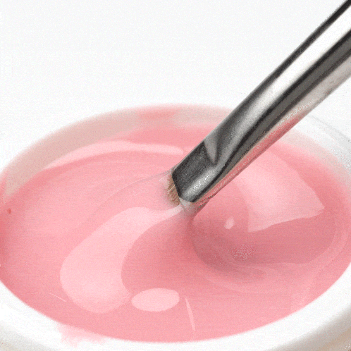 OCHO NAILS Pink vienfazis konstrukcinis nagų gelis, 15 g – vaizdas 3