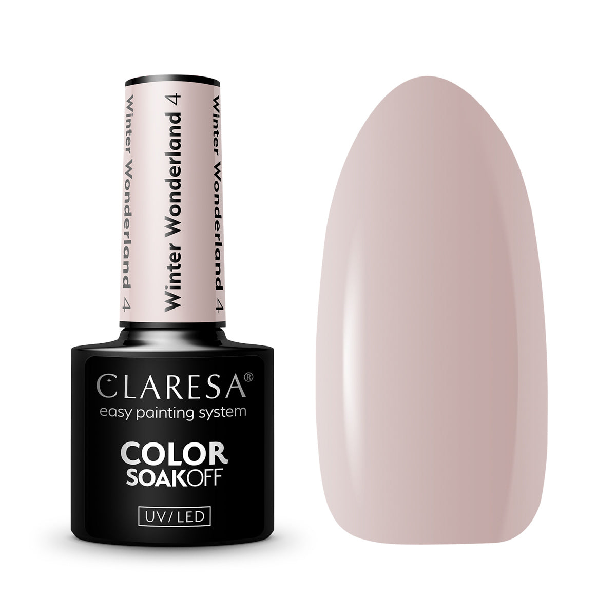 Hibridinis gelinis lakas CLARESA Winter Wonderland 4, 5 g