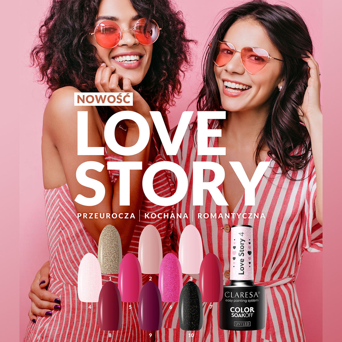 Hibridinis gelinis lakas CLARESA Love Story 10, 5g