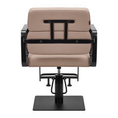 Gabbiano Porto-BM hairdressing chair black beige