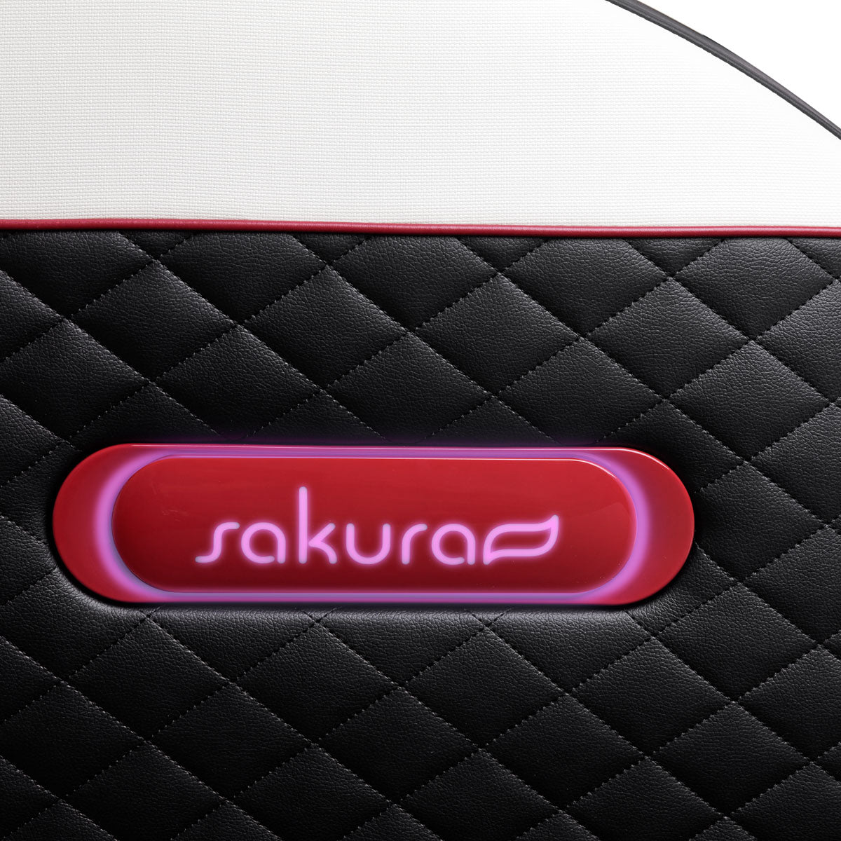 Masažinis fotelis Sakura Standard 801 – juodai raudonas