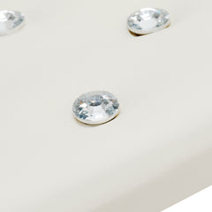 Porankis manikiūrui Momo Diamond (baltas)