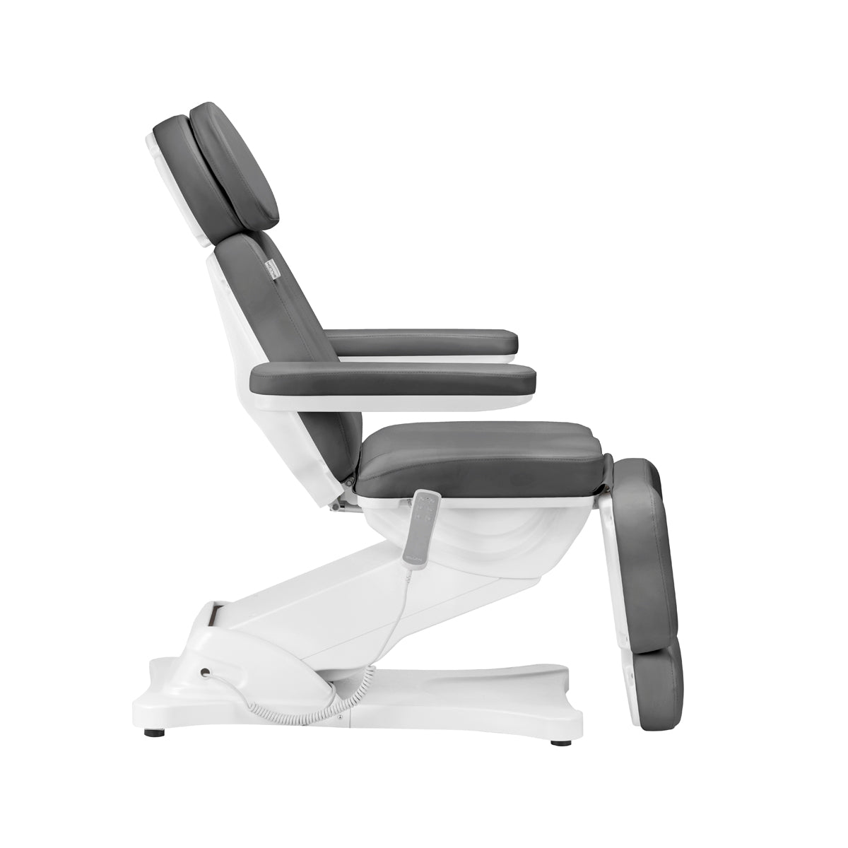 Elektrinė kosmetologinė kėdė SILLON CLASSIC 3 el. varikliai, (pilka)