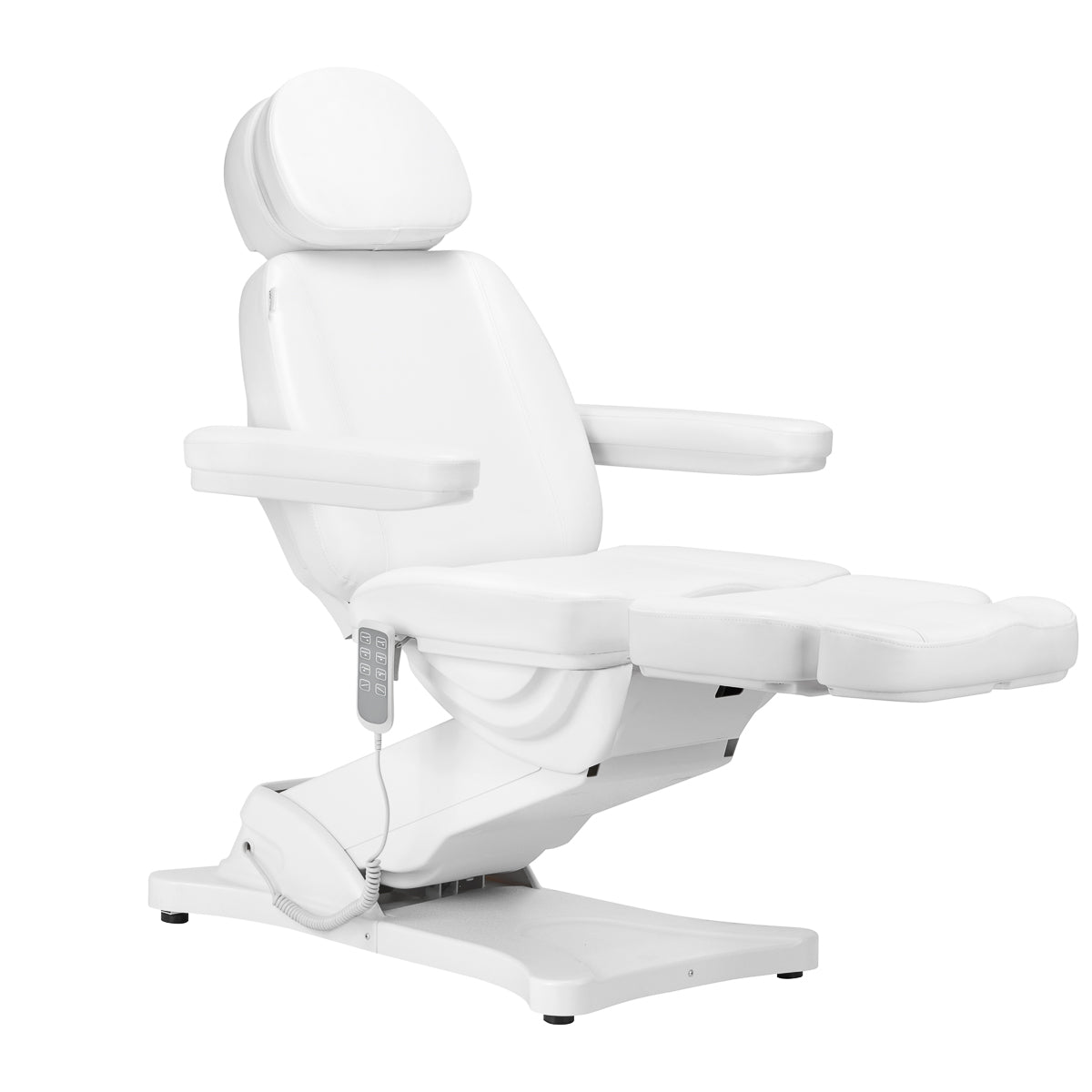 Elektrinis kosmetologinis gultaS SILLON CLASSIC 4 el. varikliai (baltas)