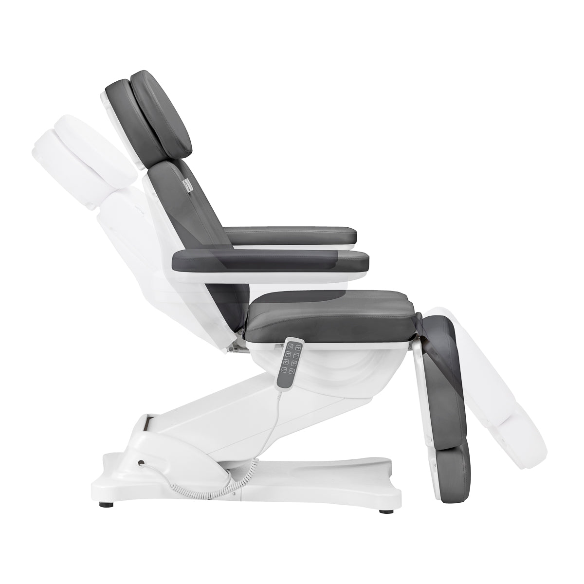 Elektrinis kosmetologinis gultas SILLON CLASSIC 4 el. varikliai (pilkas)
