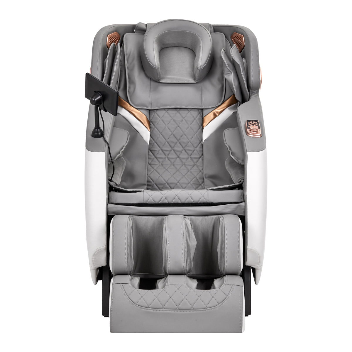 Masažinis fotelis Sakura Classic 802A – baltai pilkas