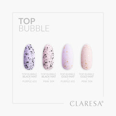 Claresa Top Bubble gold Matt No wipe -5g
