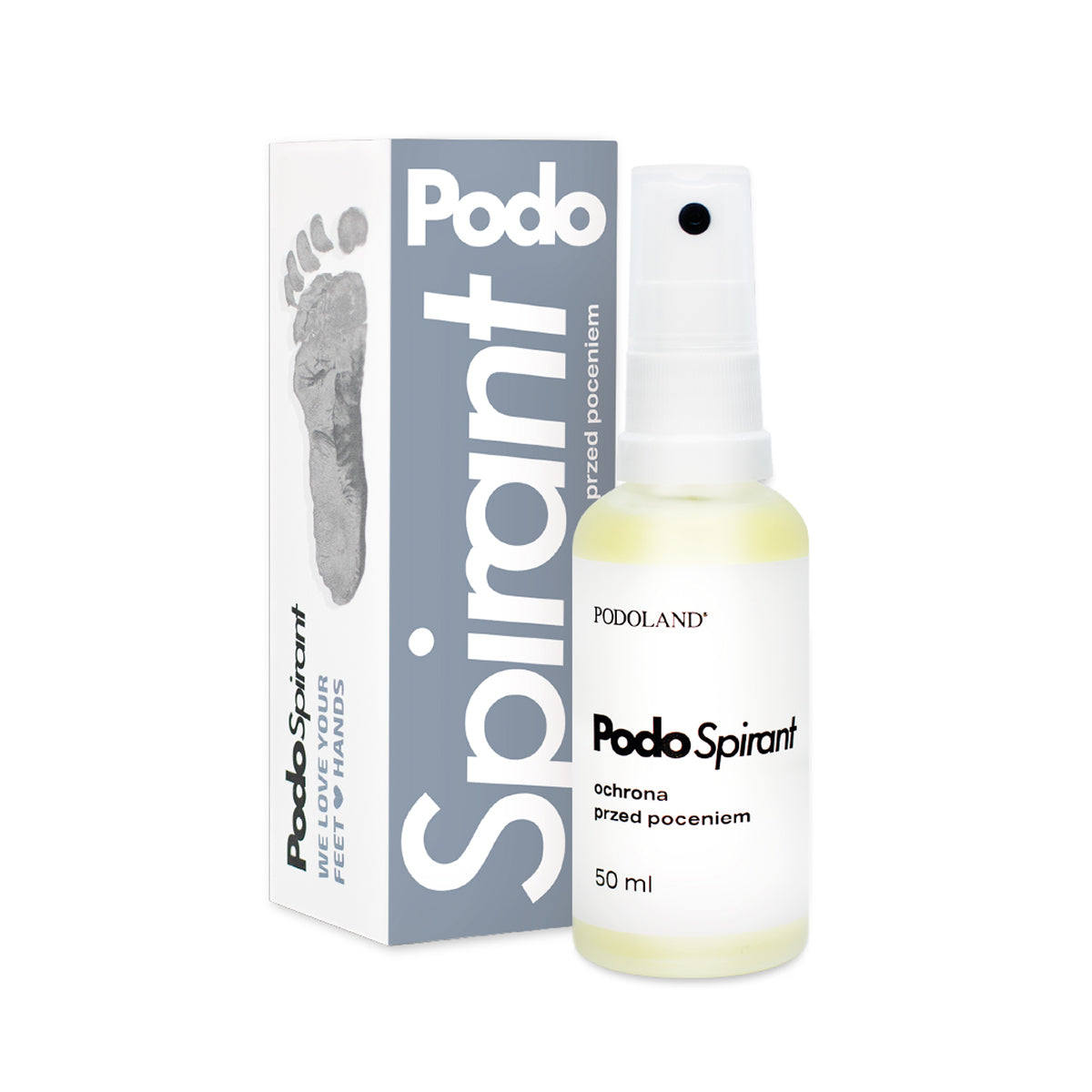 Podoland PodoSpirant apsauga nuo prakaito priemonė 50 ml