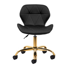 Kosmetologinė kėdutė QS-06G, juoda