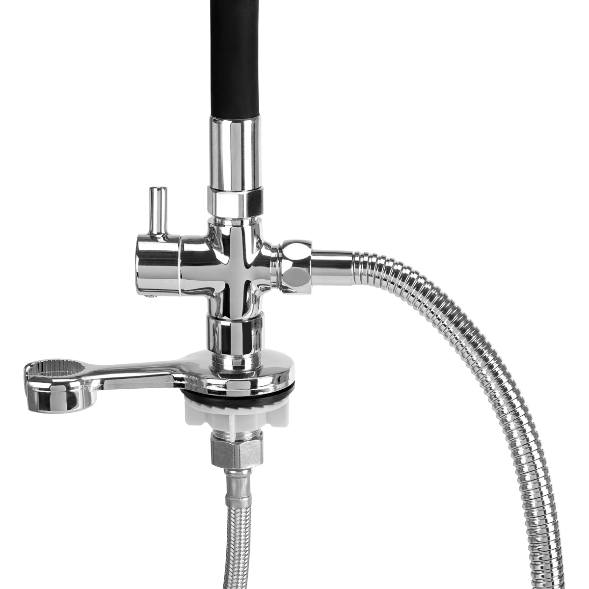 Rain shower mixer