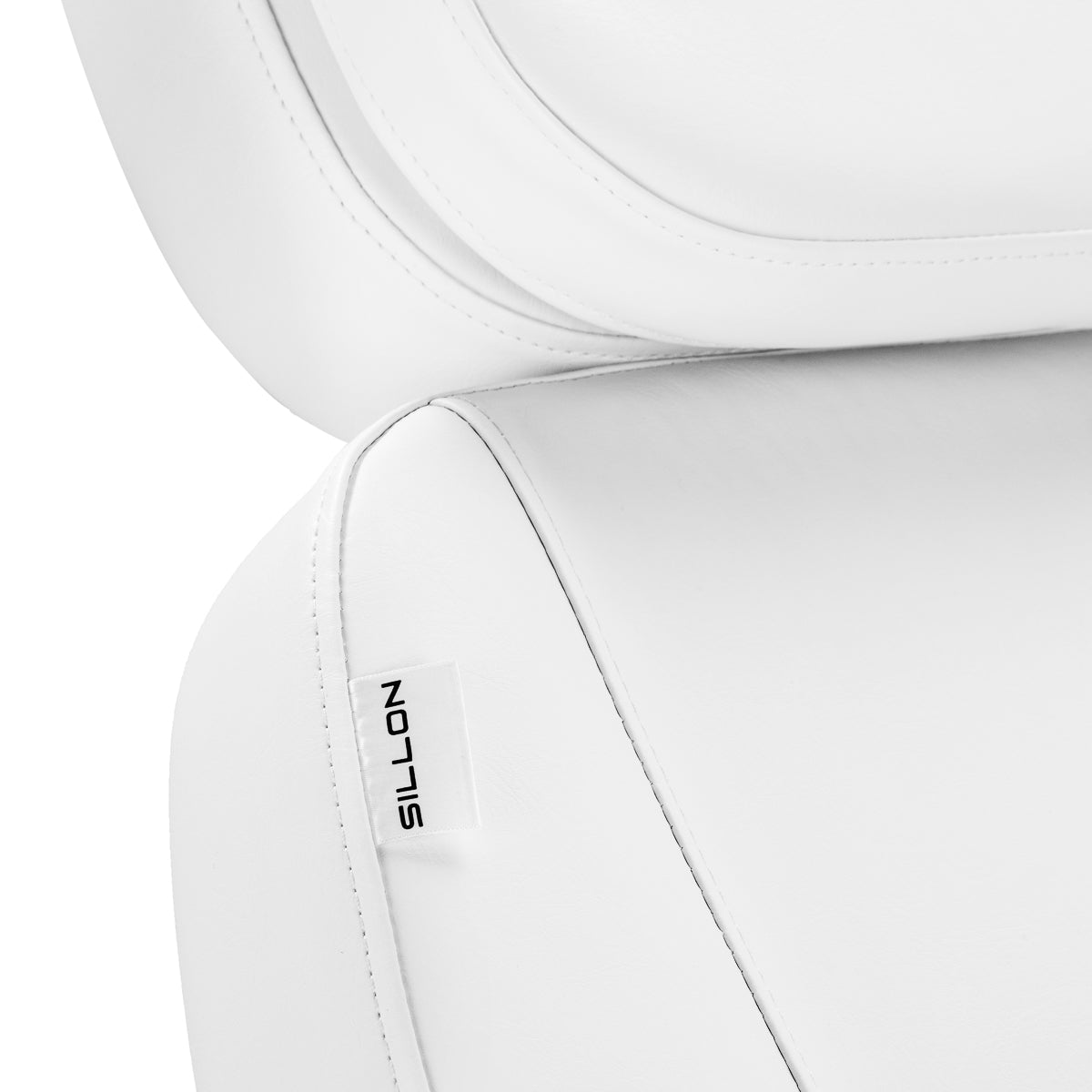 SILLON Luxury 3 elektrinis kosmetologinis gultas, 3 el. varikliai, baltas