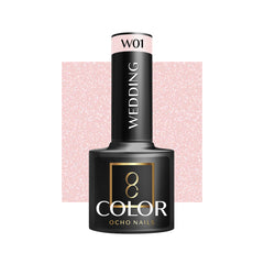 Ocho Nails hibridinis nagų lakas Wedding W01 – 5 g