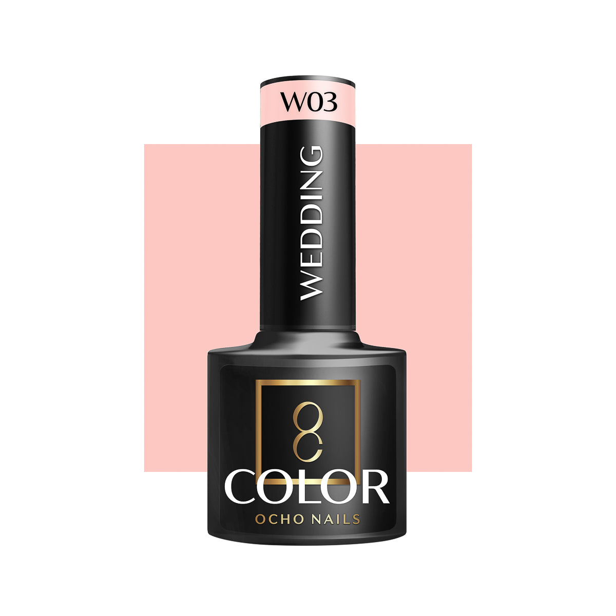 Ocho Nails hibridinis nagų lakas Wedding W03 – 5 g