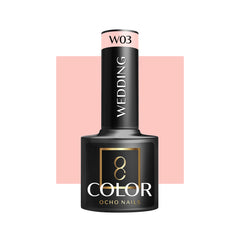 Ocho Nails hibridinis nagų lakas Wedding W03 – 5 g