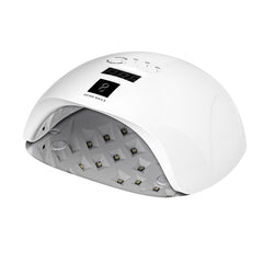 UV LED Lempa OCHO NAILS X13 65W balta su veidrodiniu dugnu
