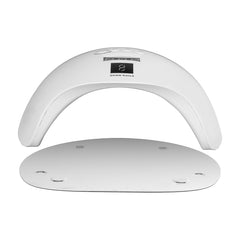 UV LED Lempa OCHO NAILS X13 65W balta su veidrodiniu dugnu