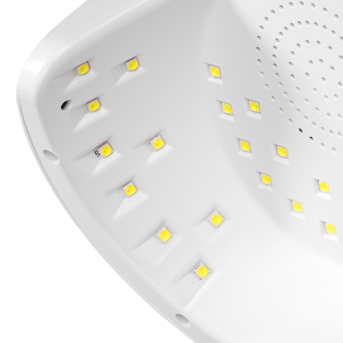 LED UV Lempa OCHO NAILS X2 75W balta