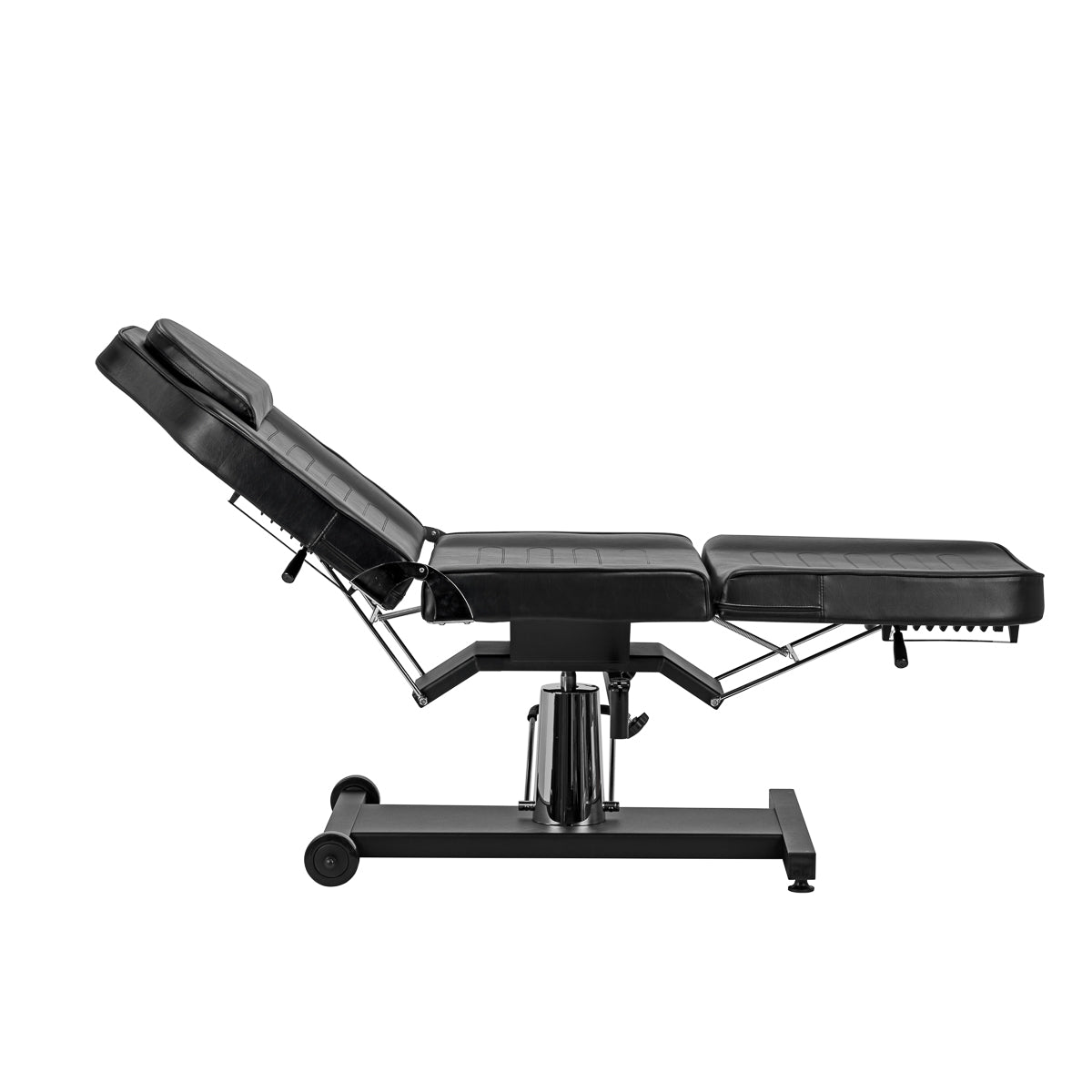Hidraulinė tatuiruočių kėdė PRO INK 322F, juoda – vaizdas 8
