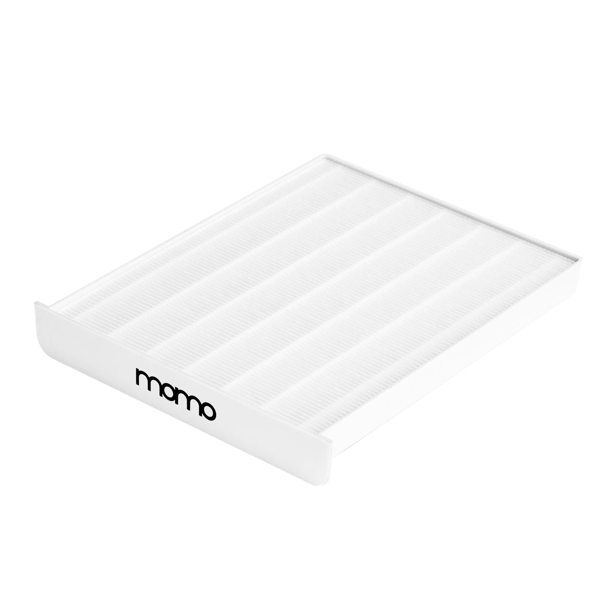 Manikiūro stalas su ištraukėju Momo 04-BL – baltas su juodomis kojelėmis