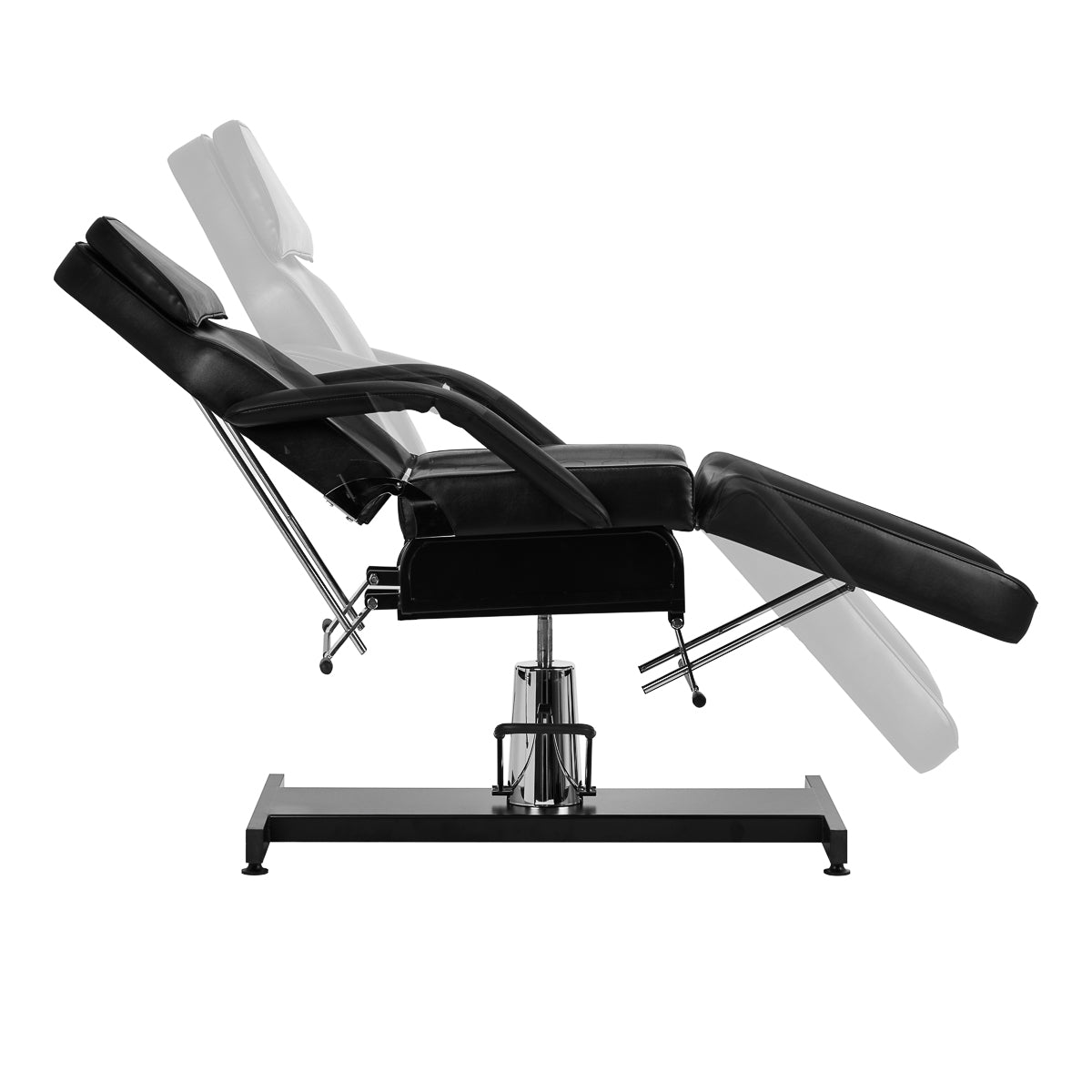 Hidraulinis kosmetologinis gultas Sillon V2 210, 75 cm max – juodas