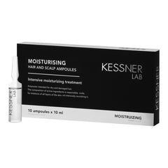 Set of Kessner Lab ampoules: Prebiotic, Moisturising, Caffeine