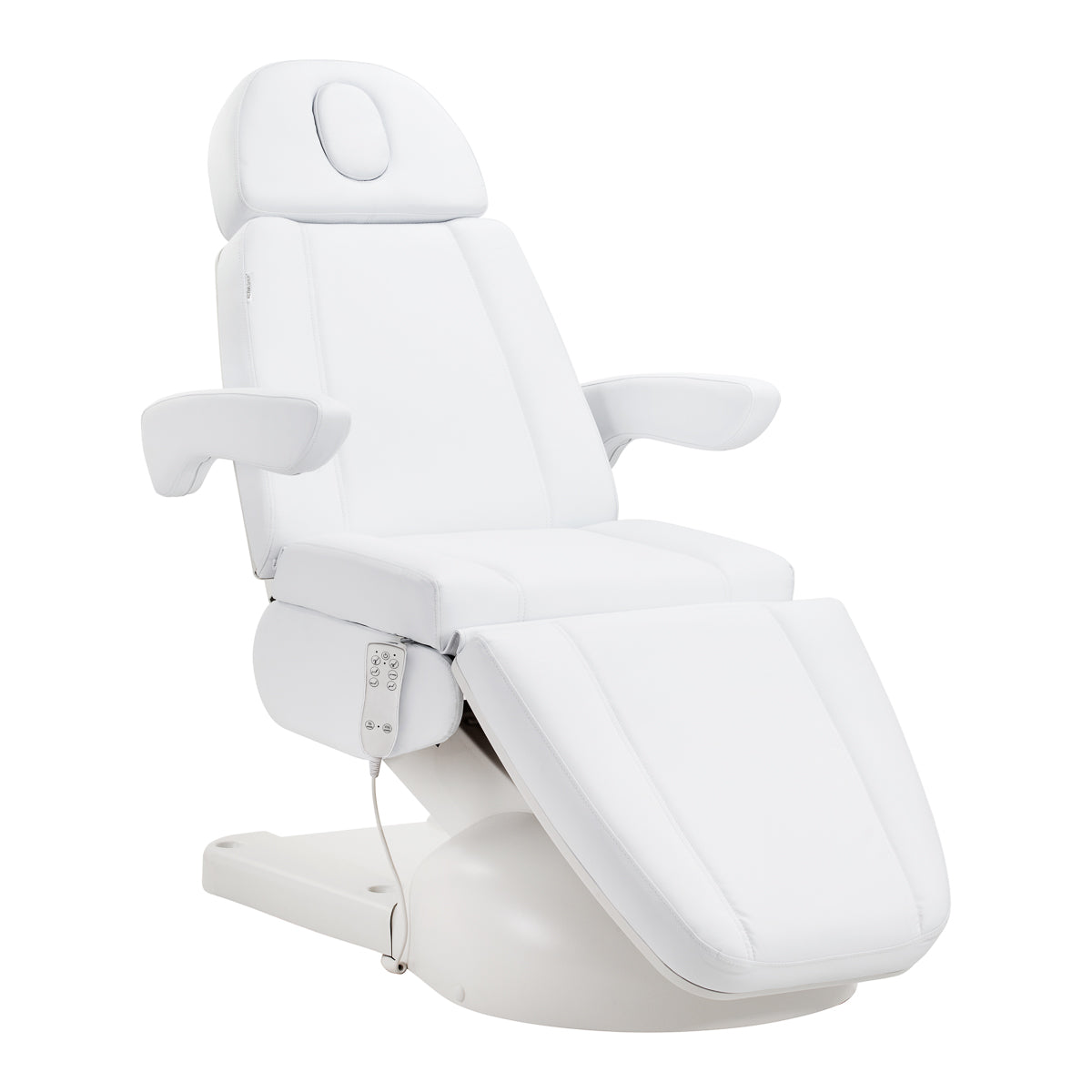 Cosmetic chair Azzurro Lux 3m white with heating