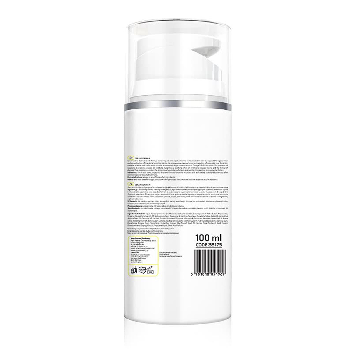 Apis CERAMIDE REPAIR Regenerating cream with ceramides and Omega 3-6-9 acids 100 ml