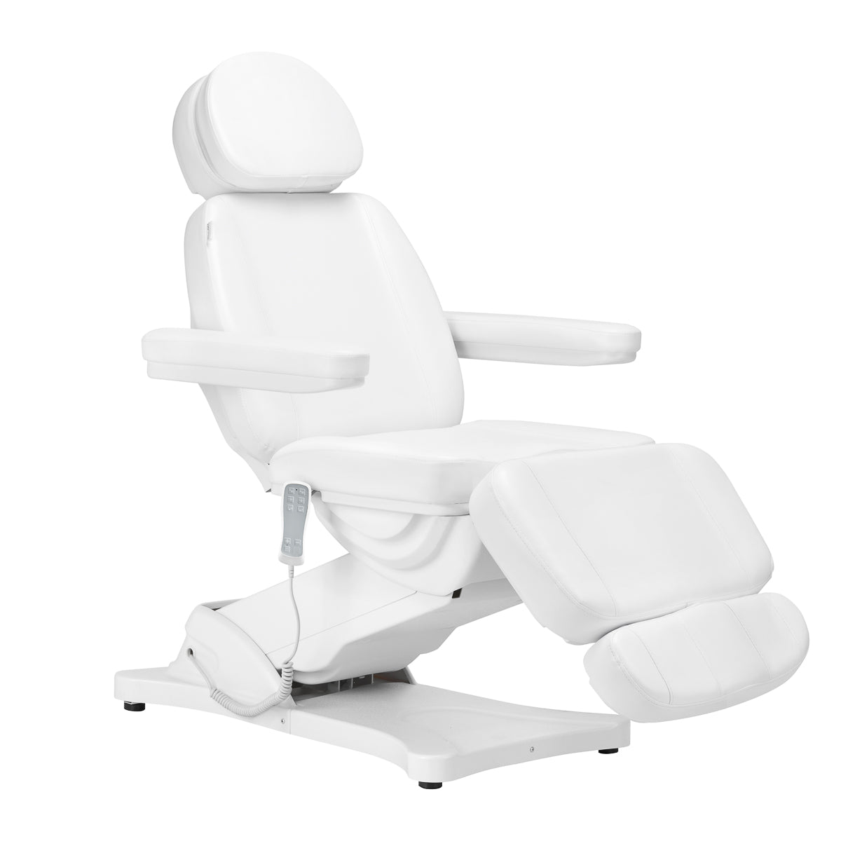Electric cosmetic chair SILLON CLASSIC 3 motors with heating second edition white