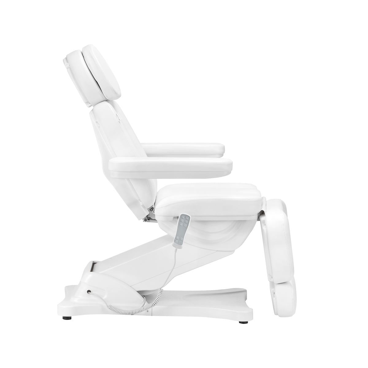 Electric cosmetic chair SILLON CLASSIC 3 motors with heating second edition white