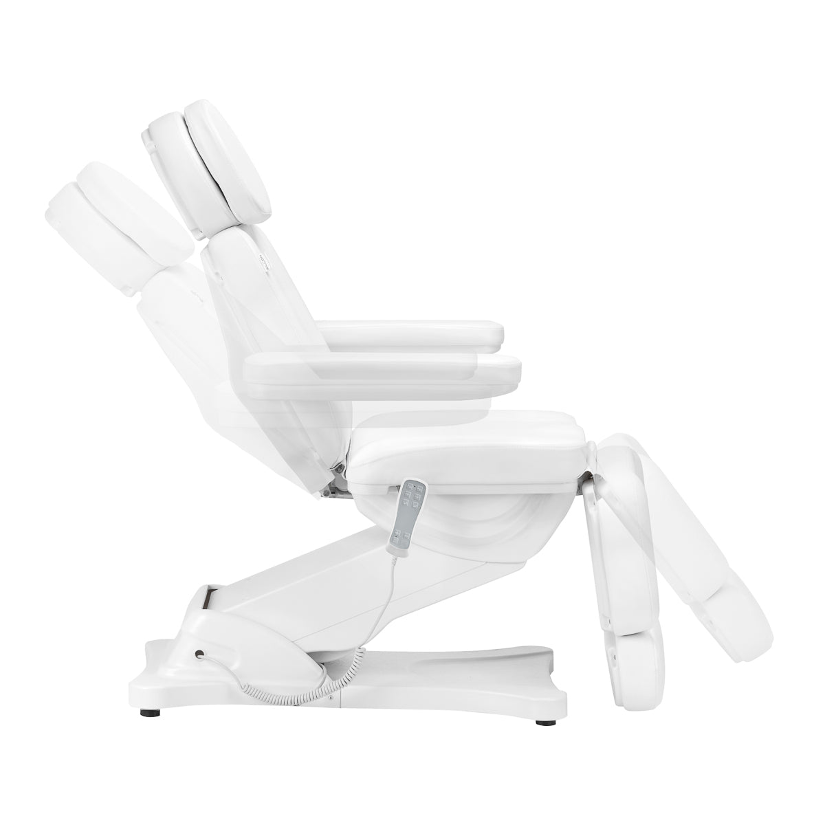 Electric cosmetic chair SILLON CLASSIC 3 motors with heating second edition white