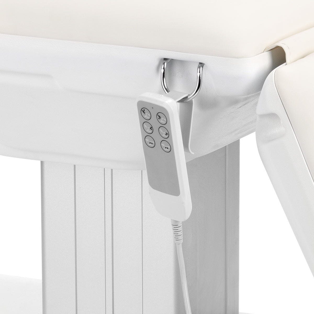 Elektrinis kosmetologinis gultas Sillon Eclipse, 3 pavaros – baltas