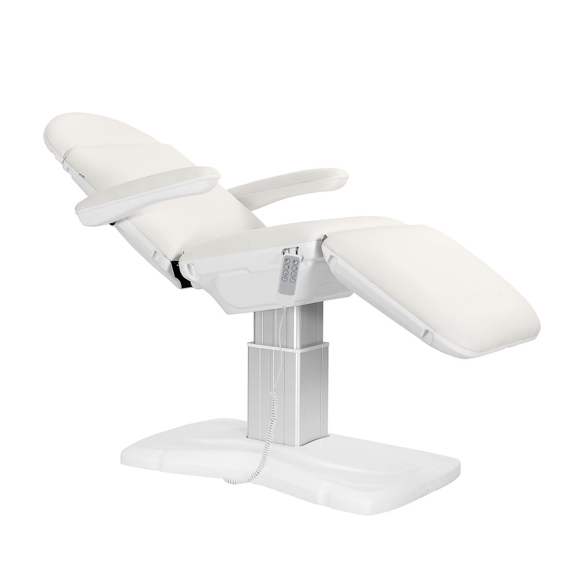 Elektrinis kosmetologinis gultas Sillon Eclipse, 4 pavaros – baltas