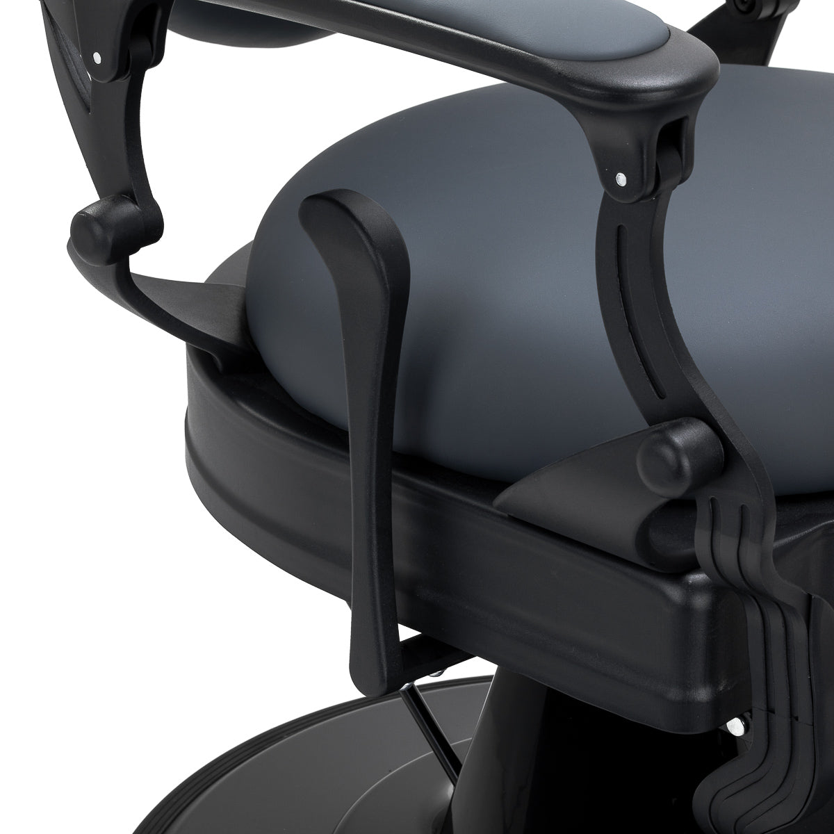 Barberio kėdė Gabbiano Niccolo, grafito spalvos, be sagų