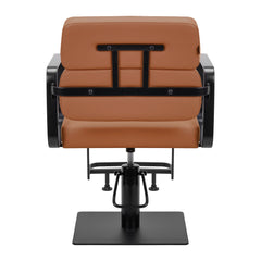 Kirpyklos kėdė Gabbiano Porto, juodai oranžinė