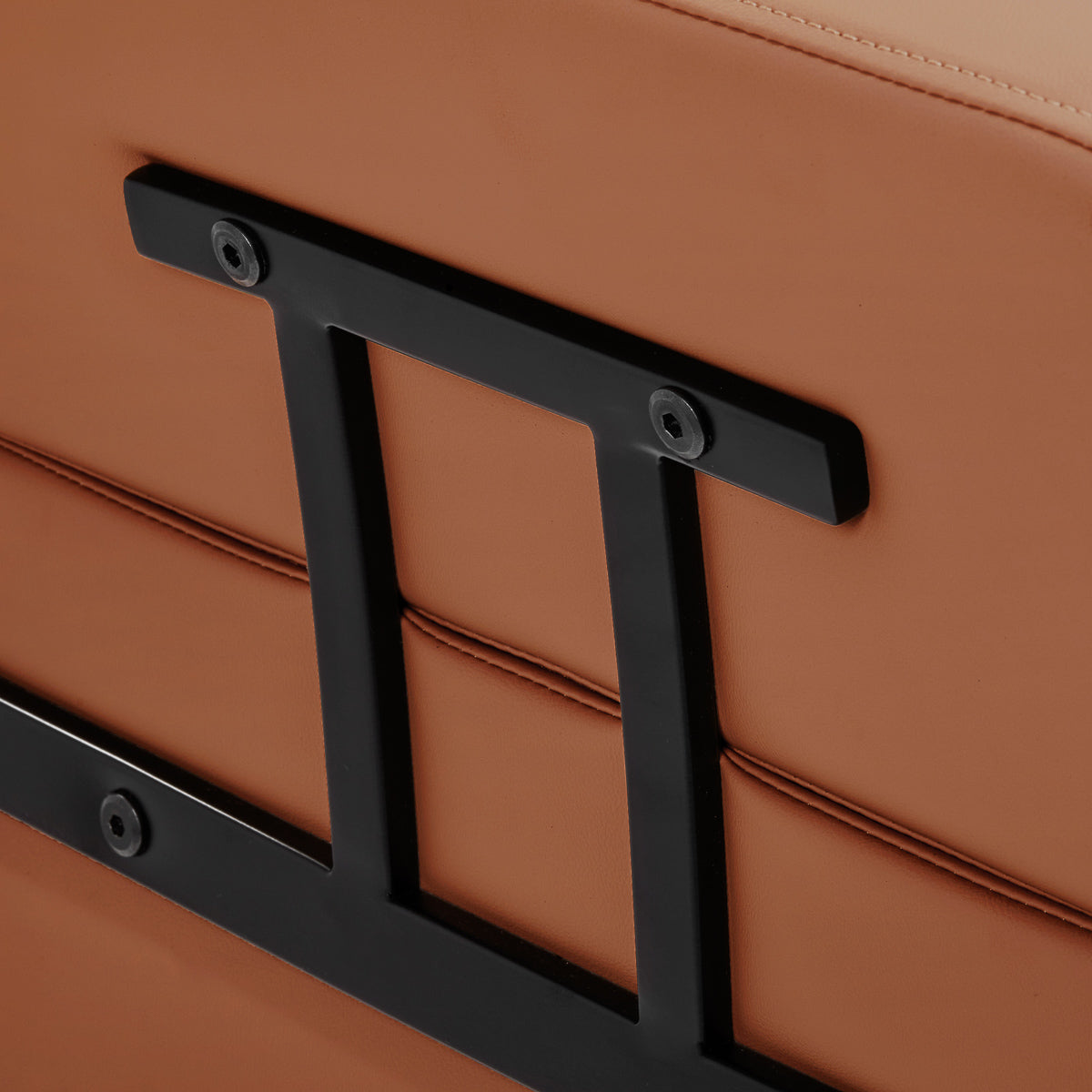 Kirpyklos kėdė Gabbiano Porto, juodai oranžinė