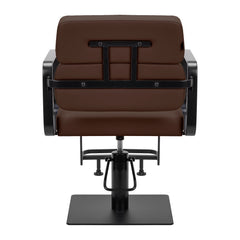 Kirpyklos kėdė Gabbiano Porto, juodai rudos spalvos