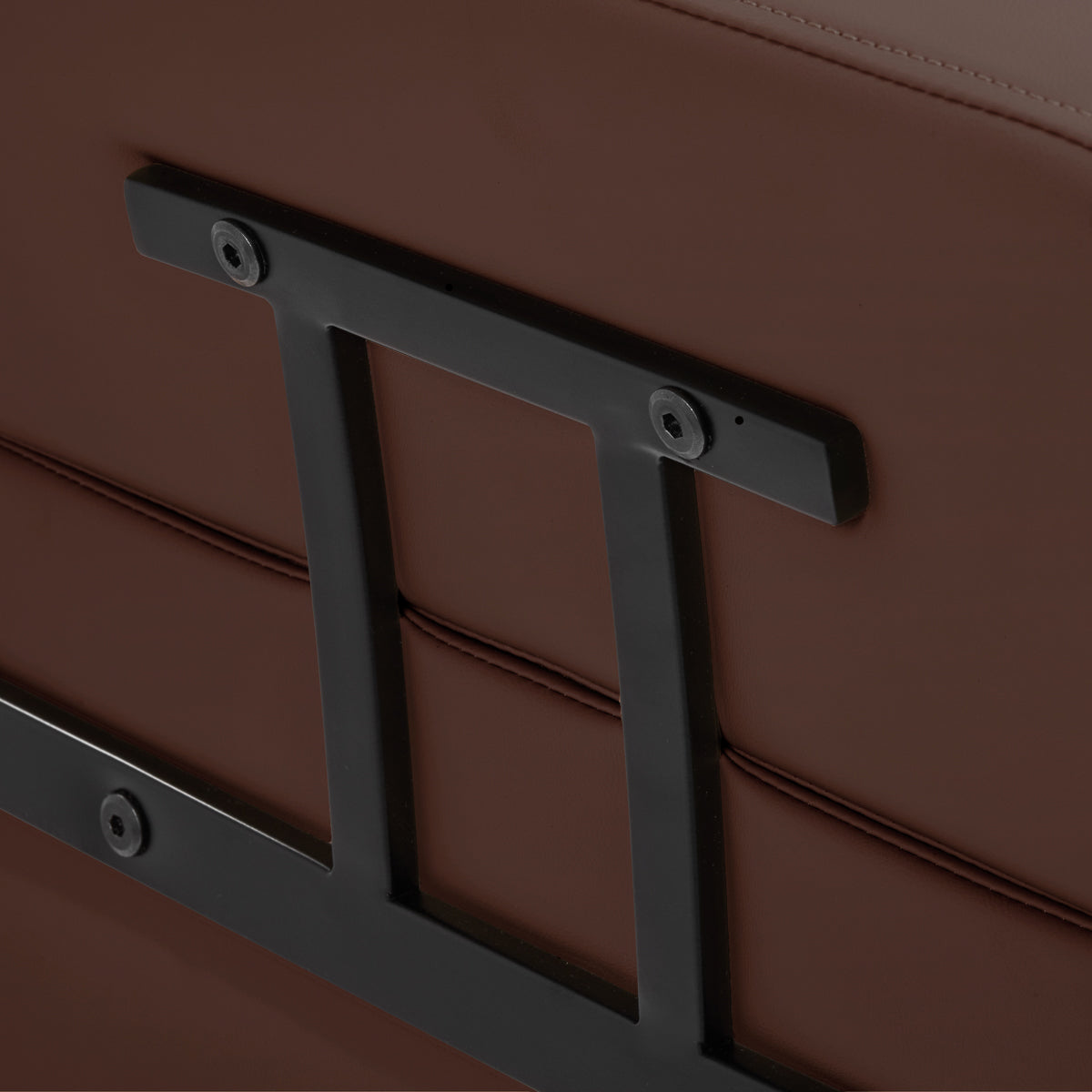 Kirpyklos kėdė Gabbiano Porto, juodai rudos spalvos