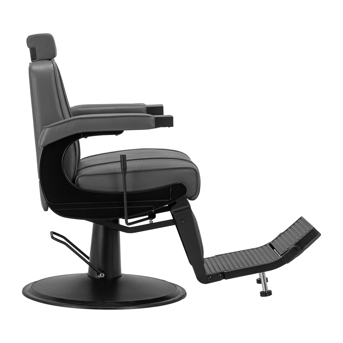 Kirpyklos kėdė Hair System BM88066 Grey Pro, pilka