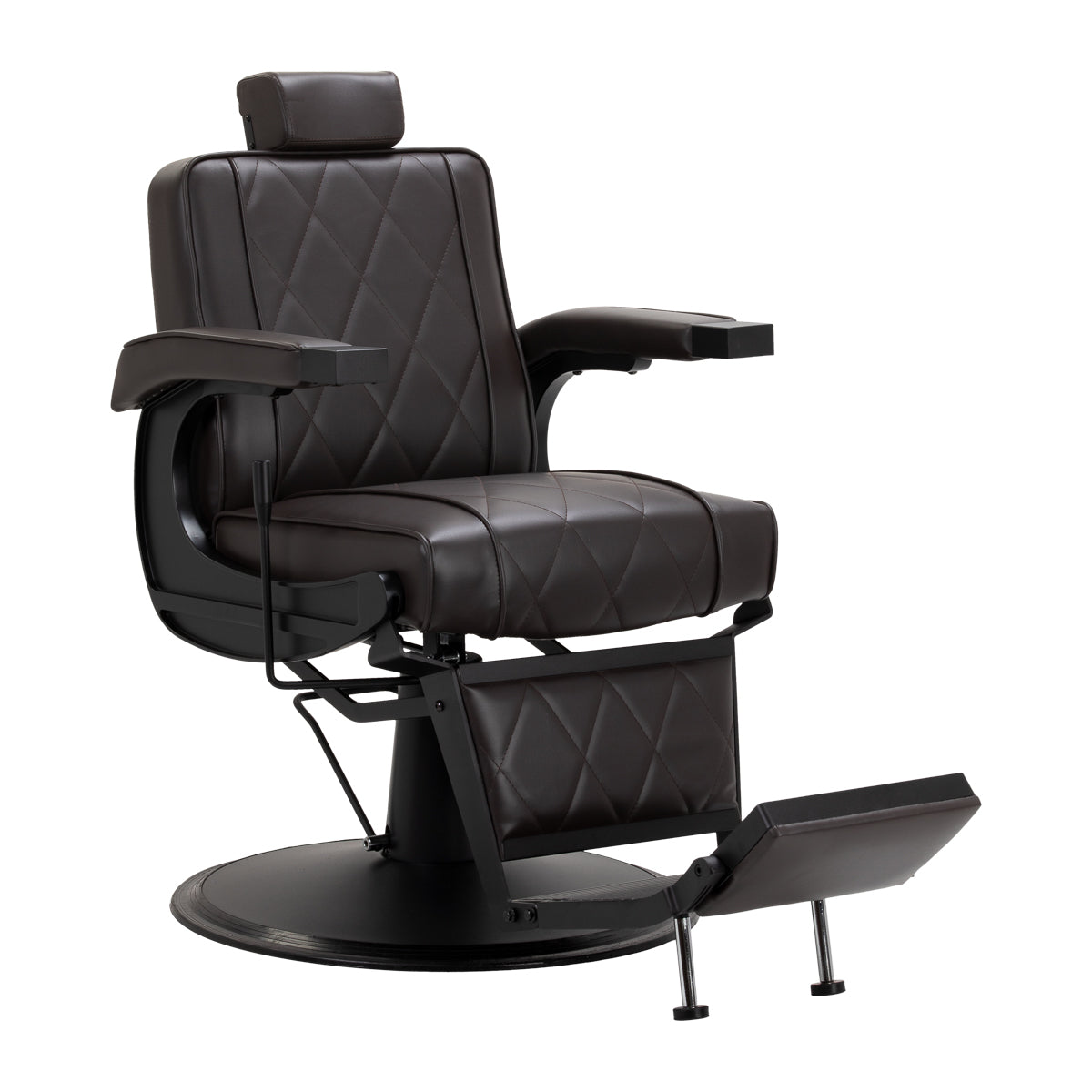 Barberio kėdė Hair System BM88066B, ruda