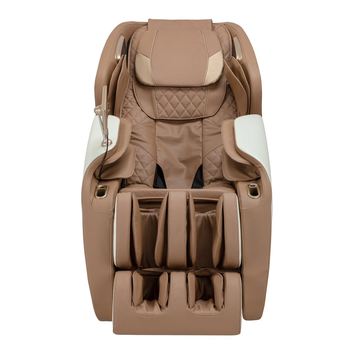 Masažinis krėslas Sakura Luxury 808 – baltas ir smėlio