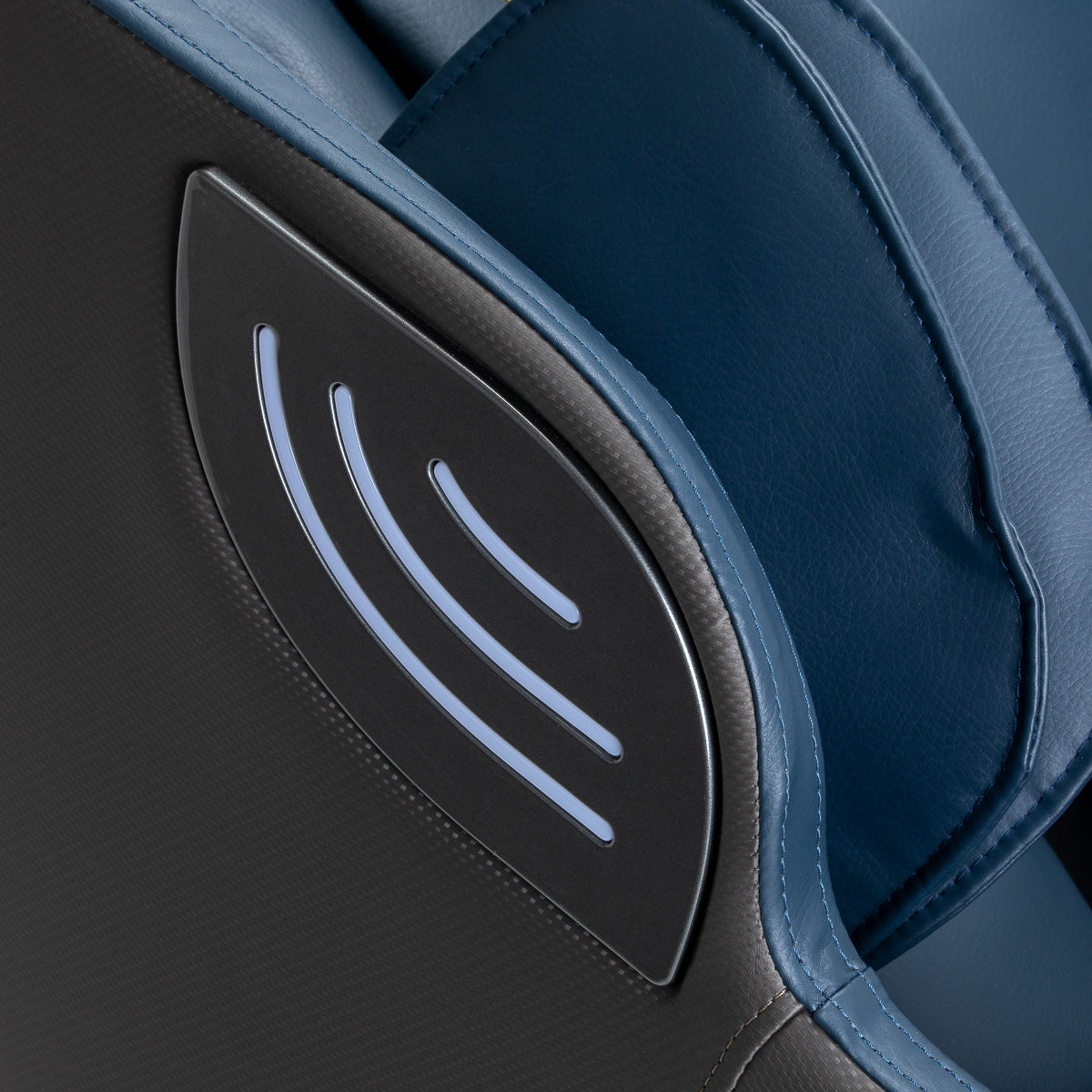 Masažinis krėslas Sakura Maximus 809 3D, pilkai mėlynas