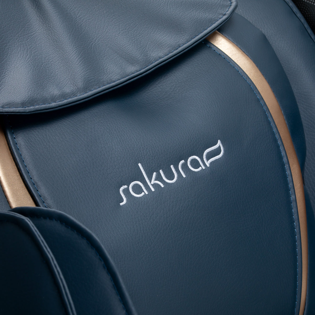 Masažinis krėslas Sakura Maximus 809 3D, pilkai mėlynas