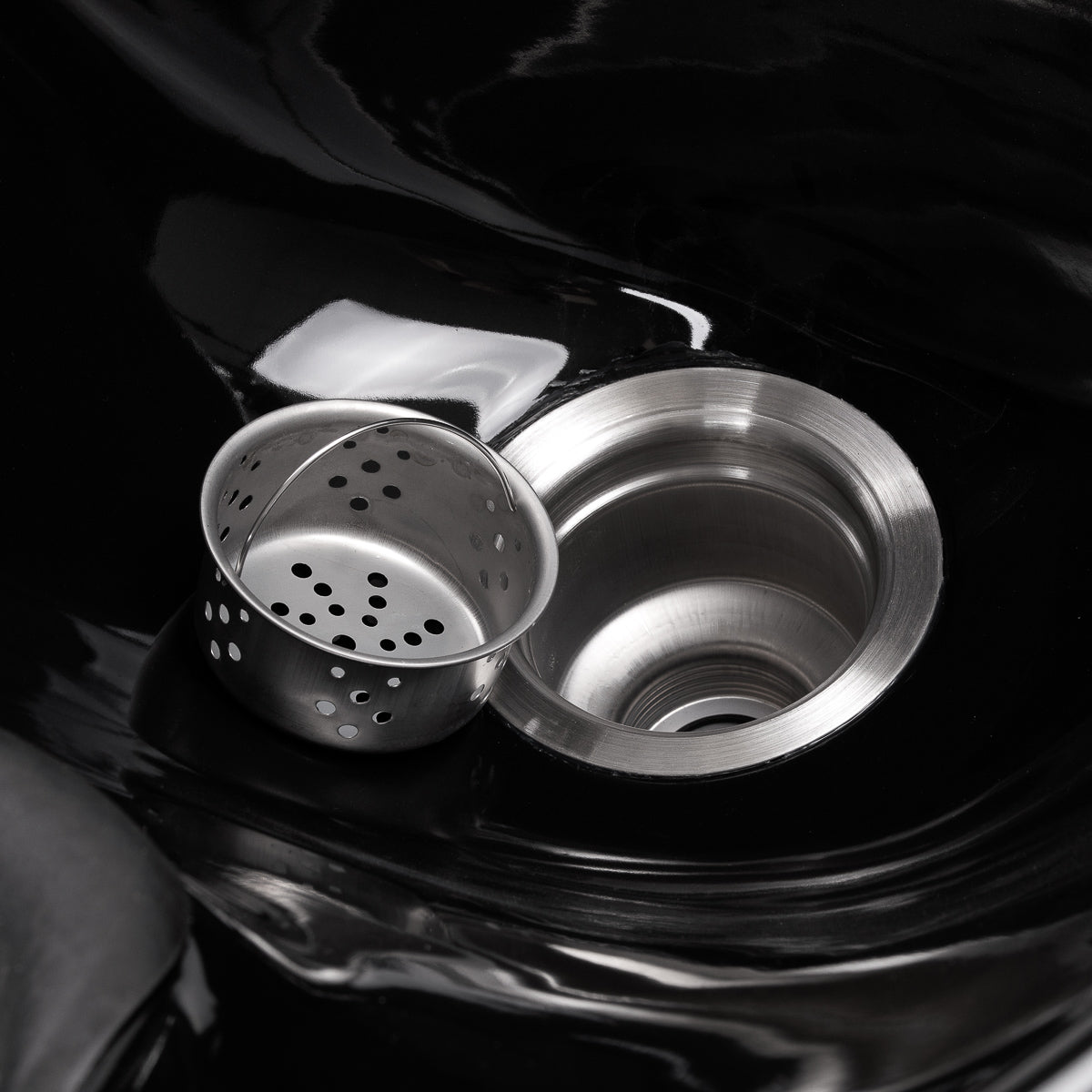 Hair salon wash unit Hair System Duplex Noir